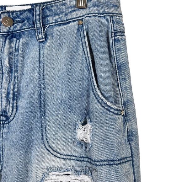 Insane Gene Slouch Vintage Patched Work Jeans - Picture 4 of 16